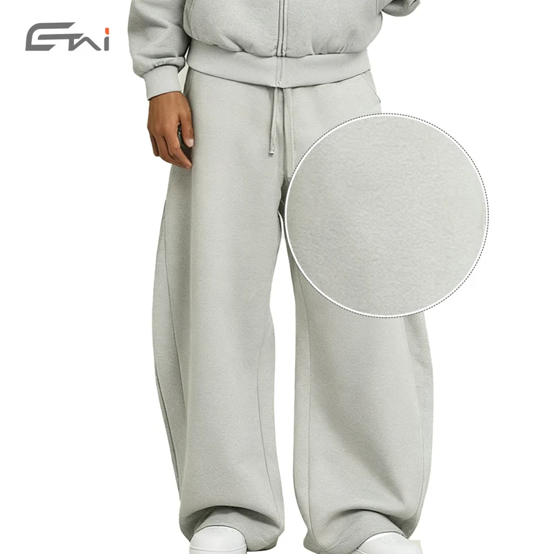 Damen weit geschnittene Jogginghose mit elastischem Bund, Kordelzug und Seitentaschen Nord Taschen