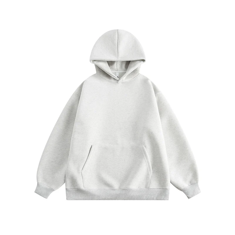 Unisex Oversize Kapuzenpullover aus schwerem Scuba‑Fleece mit Kängurutasche Nord Taschen