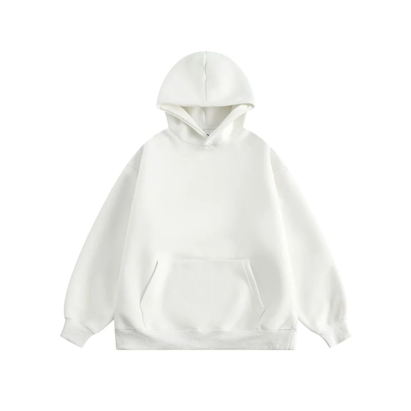Unisex Oversize Kapuzenpullover aus schwerem Scuba‑Fleece mit Kängurutasche Nord Taschen