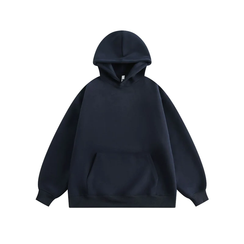 Unisex Oversize Kapuzenpullover aus schwerem Scuba‑Fleece mit Kängurutasche Nord Taschen