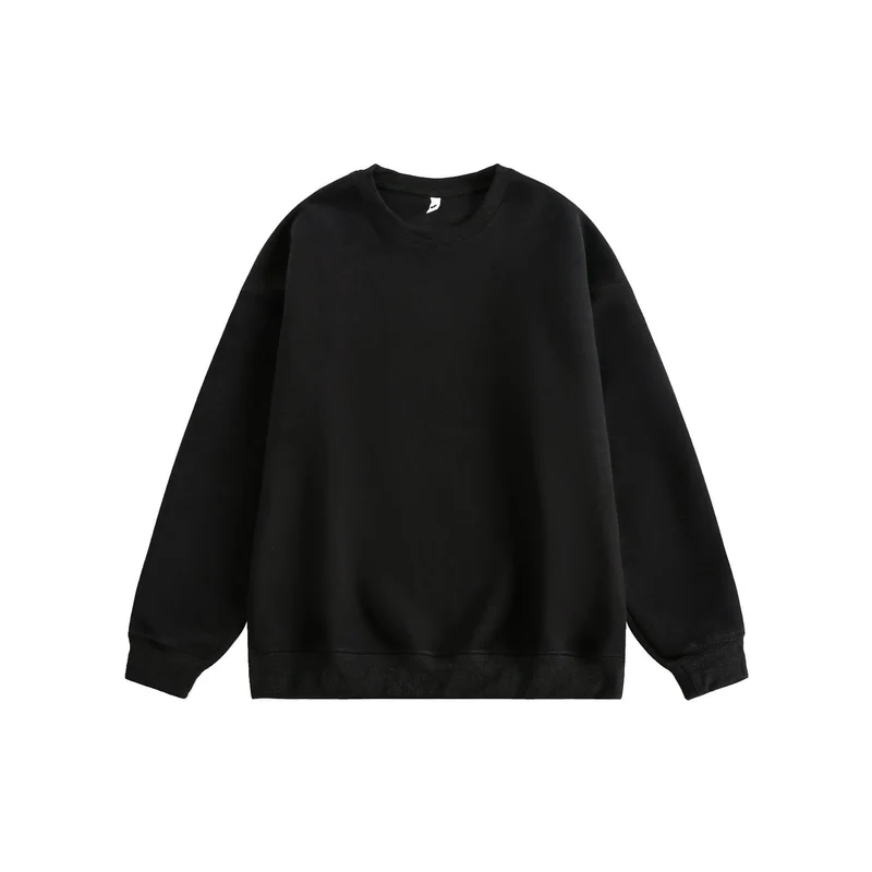 Unisex Oversize Baumwoll-Sweatshirt mit Rundhalsausschnitt und breiten Bündchen Nord Taschen