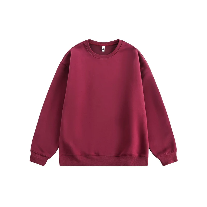 Unisex Oversize Baumwoll-Sweatshirt mit Rundhalsausschnitt und breiten Bündchen Nord Taschen
