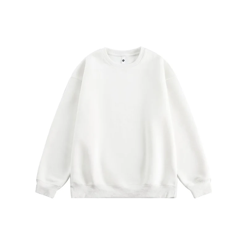 Unisex Oversize Baumwoll-Sweatshirt mit Rundhalsausschnitt und breiten Bündchen Nord Taschen