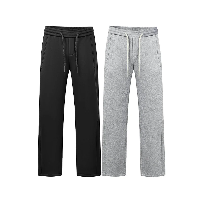 Unisex Locker geschnittene Sweatpant mit geradem Bein, elastischem Bund und aufgesetzten Gesäßtaschen Nord Taschen