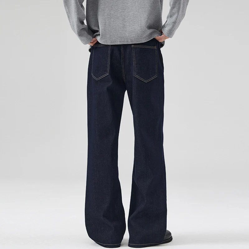 Herren weite Relaxed-Fit Jeans aus rohem Denim Nord Taschen