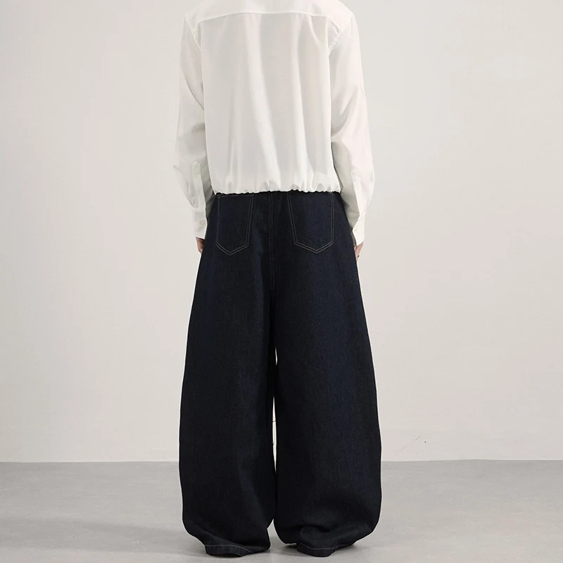 Herren Rohdenim Marlene-Baggy-Jeans mit tiefem Schritt und Kniepaneel-Details Nord Taschen