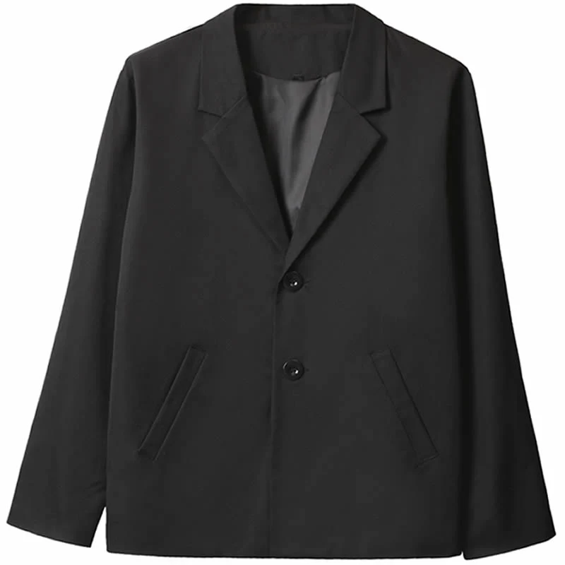 Herren Relaxed-Fit Baumwollmix Oversize-Sakko mit Zwei-Knopf-Verschluss Nord Taschen