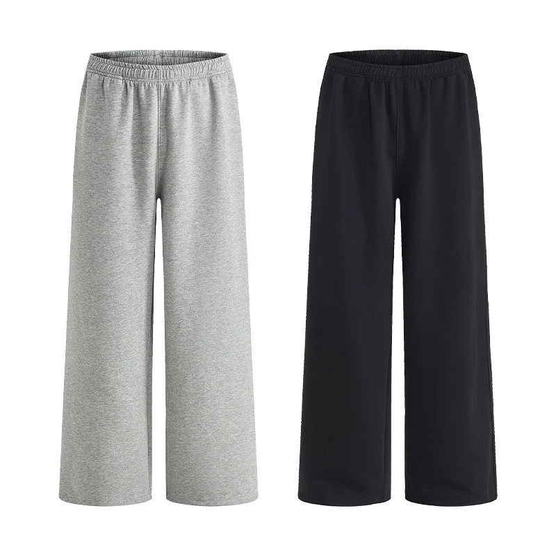 Herren Oversized Sweatpalazzo mit Tunnelzugbund, doppellagigem Saum und Relaxed-Fit Nord Taschen
