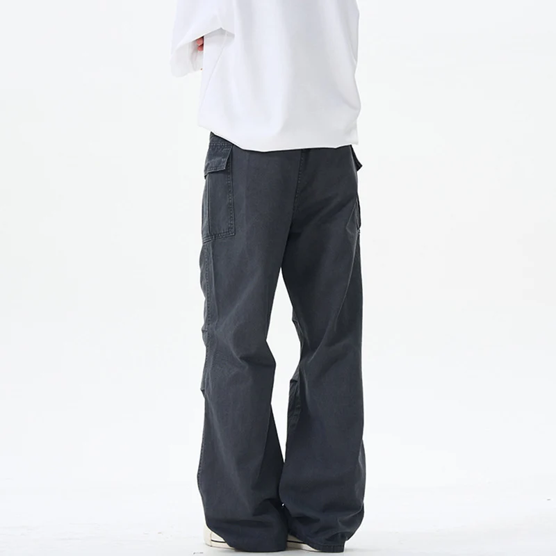 Damen Weite Utility-Cargohose mit extra weitem Schlag, aufgesetzten Pattentaschen und verstärkten Nähten Nord Taschen