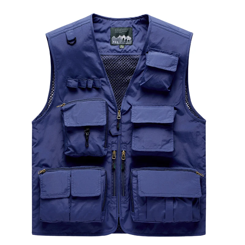 Herren Multifunktionale Outdoor-Jacke mit vielen Taschen Nord Taschen
