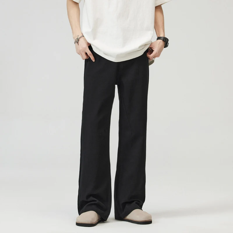 Herren Extraweite Baumwoll-Twill-Hose mit geradem Bein und relaxed Fit Nord Taschen