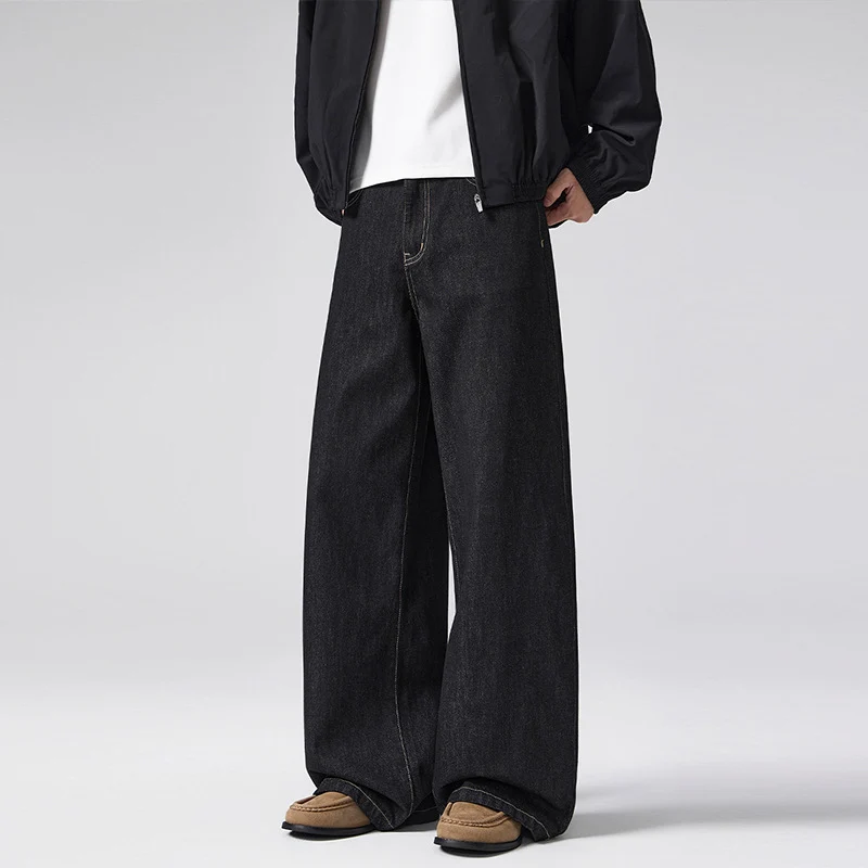 Herren Extraweite Baggy-Jeans aus robustem Denim Nord Taschen