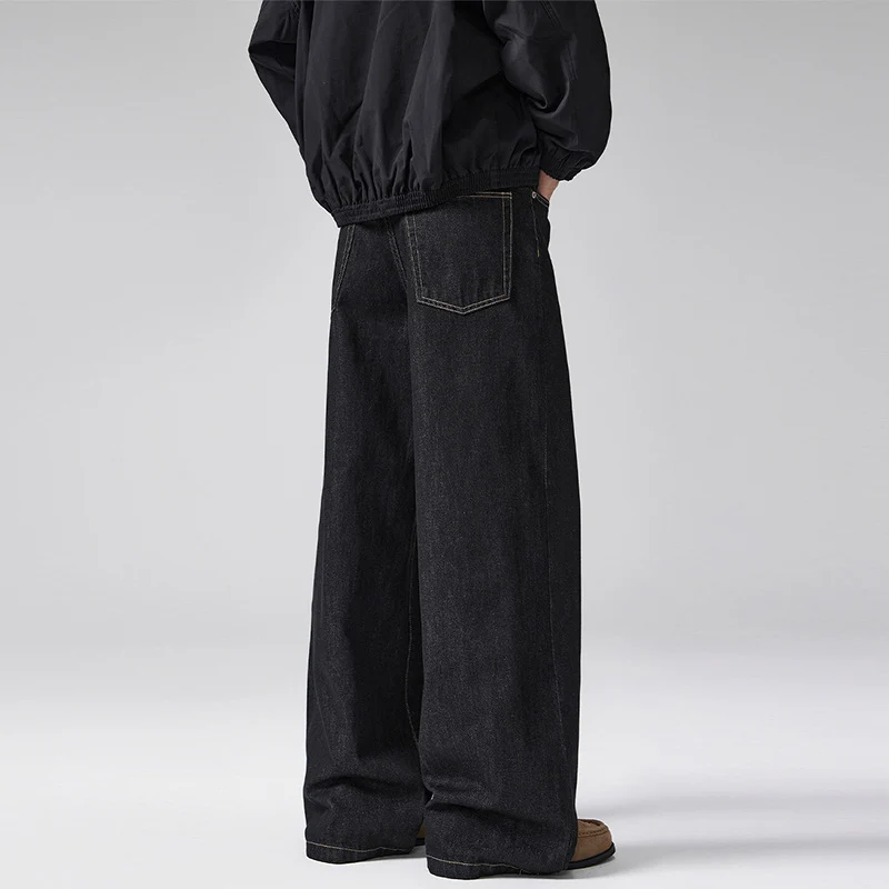Herren Extraweite Baggy-Jeans aus robustem Denim Nord Taschen