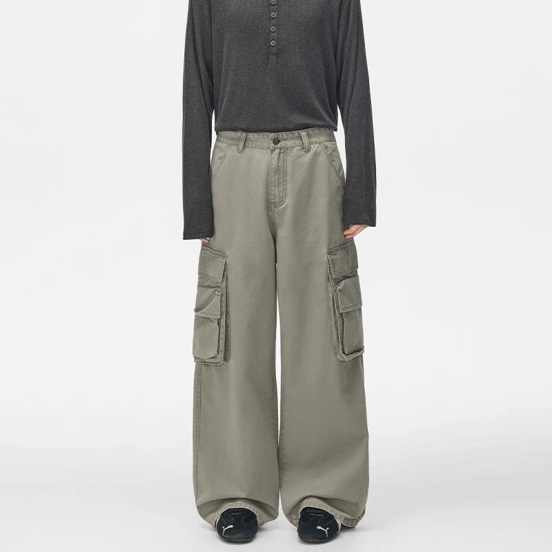 Herren Cargo-Hose mit weitem Schnitt und großen Seitentaschen Nord Taschen