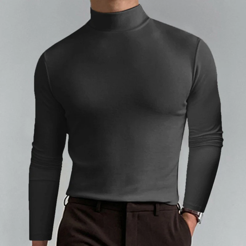 Herren Hochwertiger Rollkragenpullover Nord Taschen