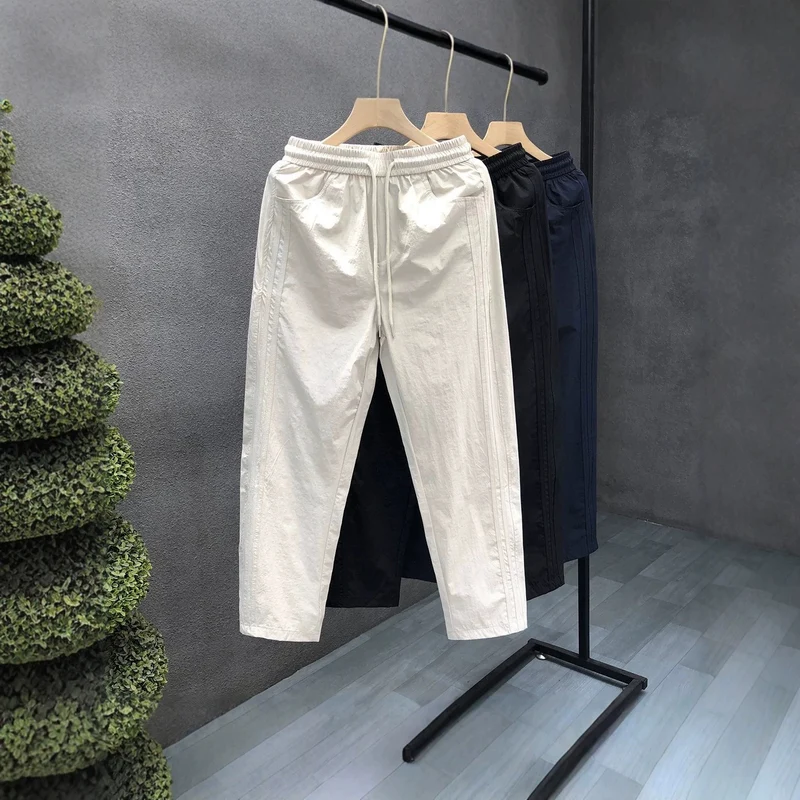 Herren Sportliche Freizeit-Hose mit elastischem Bund Nord Taschen