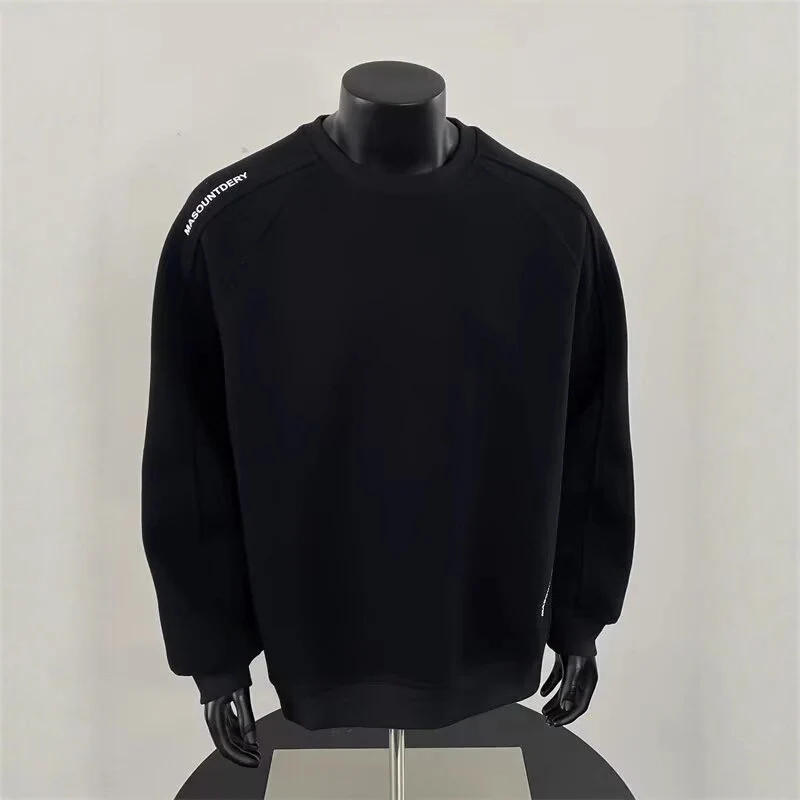 Herren Modischer Sweatshirt mit Schulter-Patch-Design Nord Taschen