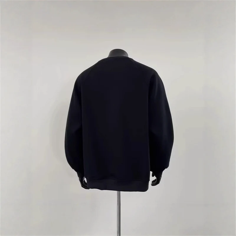 Herren Modischer Sweatshirt mit Schulter-Patch-Design Nord Taschen