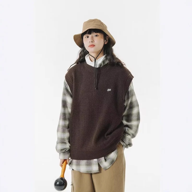 Herren Modischer ärmelloser Pullover Nord Taschen