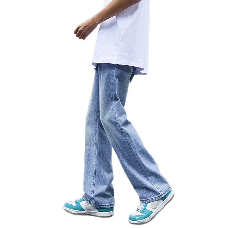 Herren Modische Wide-Leg Jeans Nord Taschen