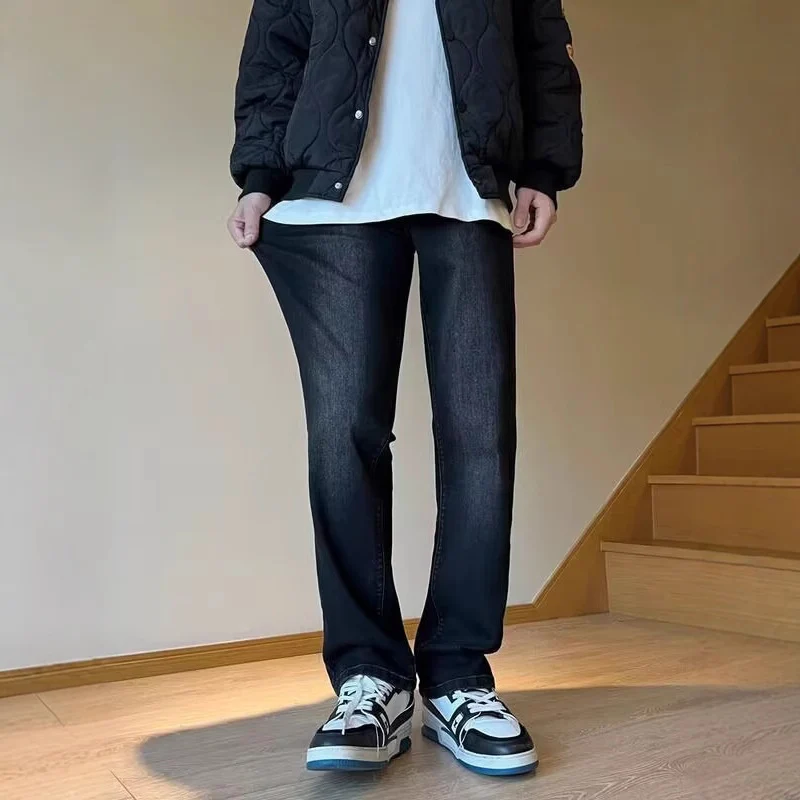 Herren Modische Weitgeschnittene Jeans Nord Taschen