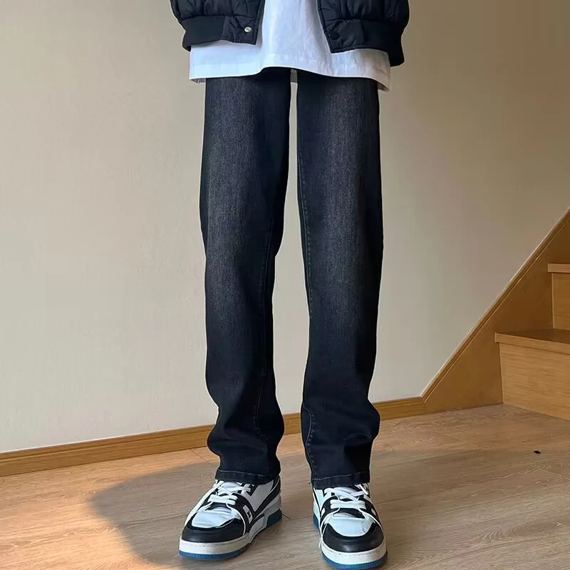 Herren Modische Weitgeschnittene Jeans Nord Taschen