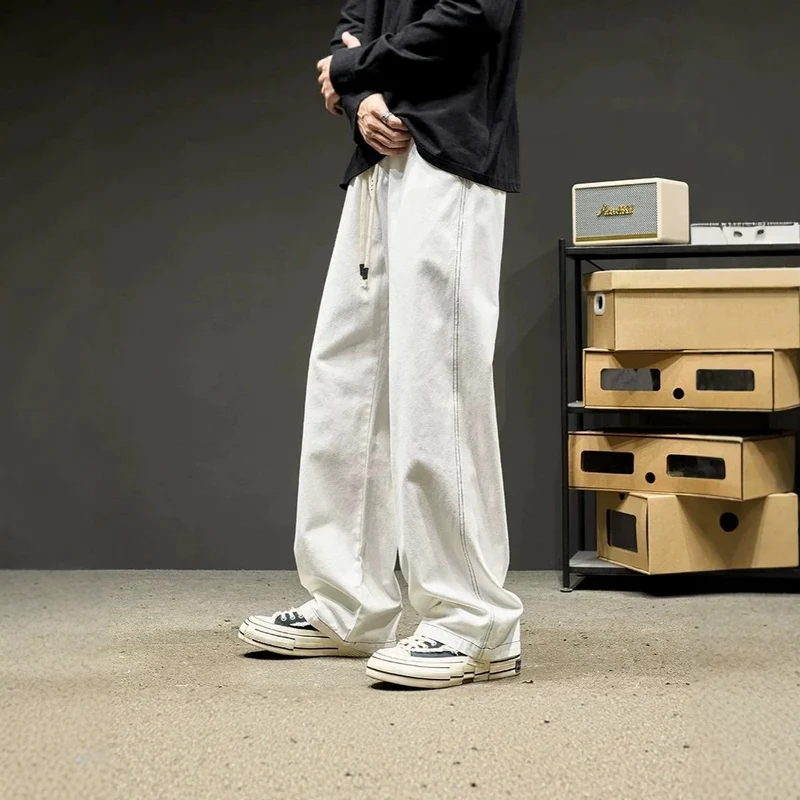 Herren Modische Cargo-Hose mit weiten Beinen Nord Taschen