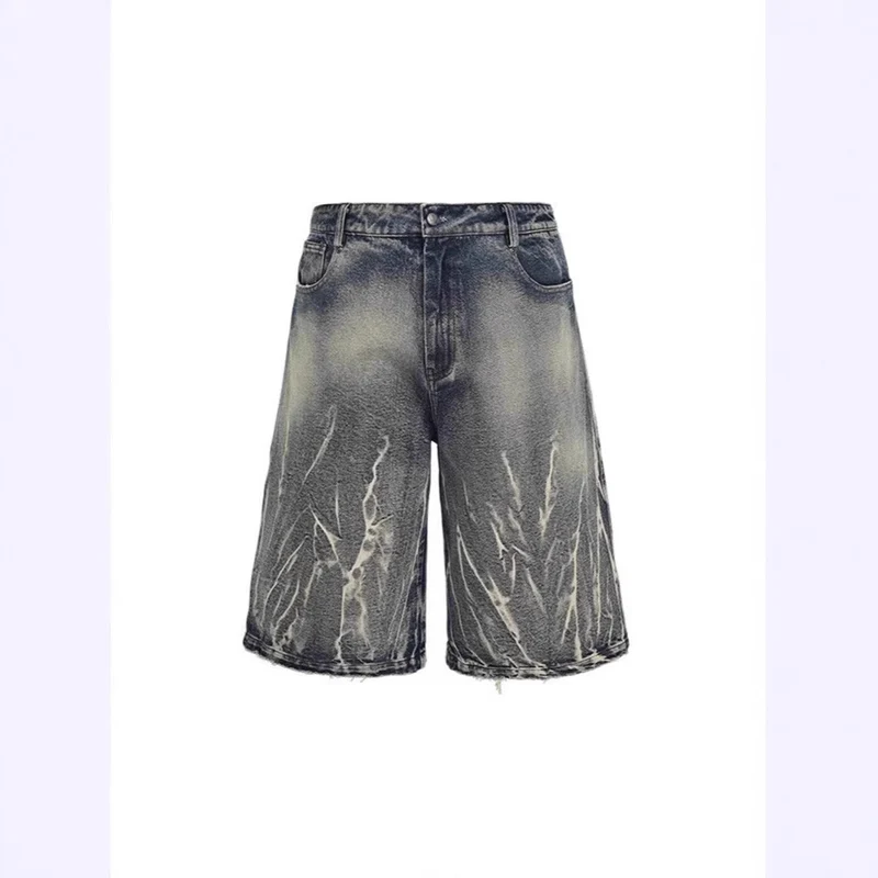 Herren modische Baggy-Shorts im Used-Look Nord Taschen