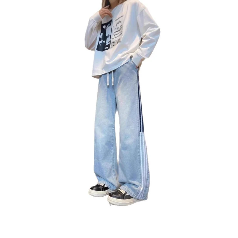Herren Modische Baggy-Jeans Nord Taschen
