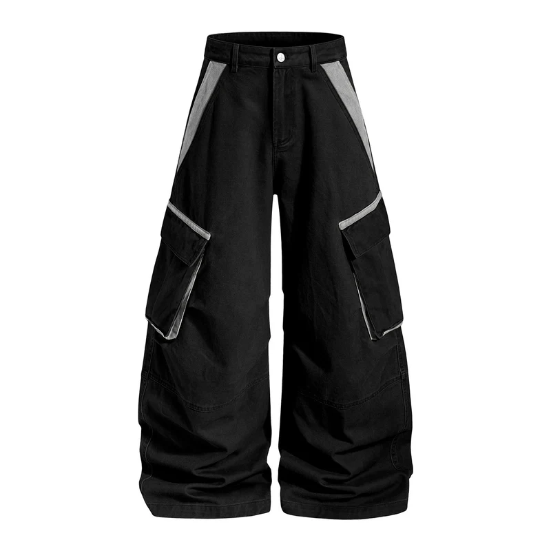 Herren Modische Baggy Cargo-Hose Nord Taschen