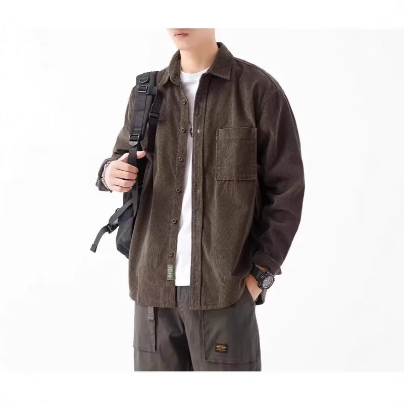 Herren Lässiges Karierte Hemd Nord Taschen