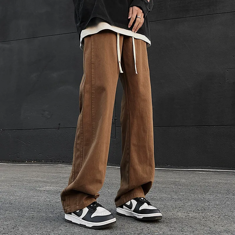 Herren Lässige weite Jogginghose Nord Taschen