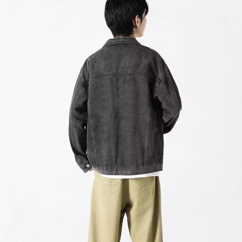Herren Lässige Jeansjacke Nord Taschen
