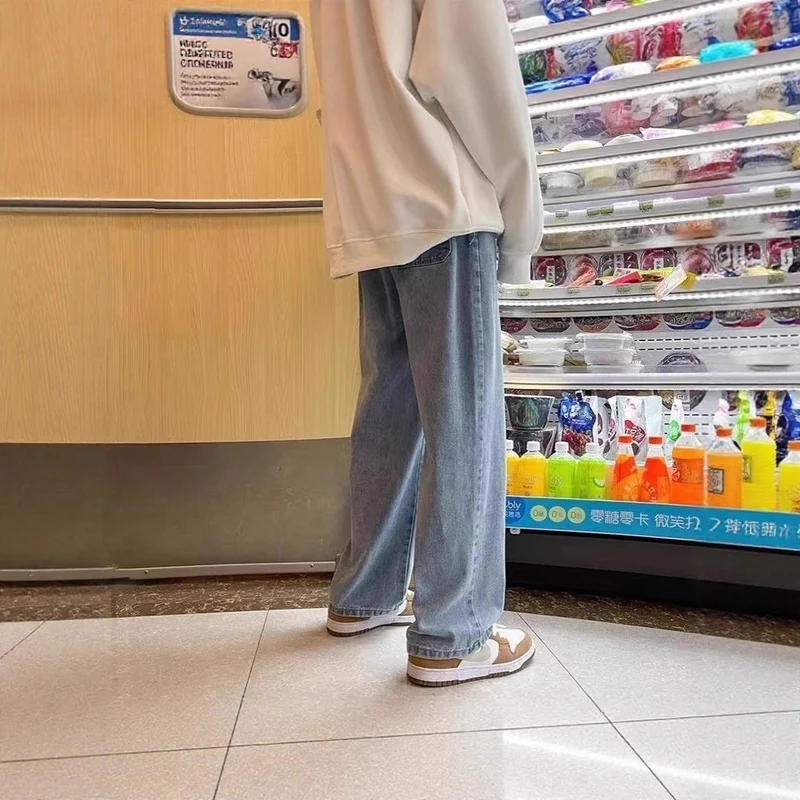 Herren Komfortable und modische Baggy-Jeans Nord Taschen