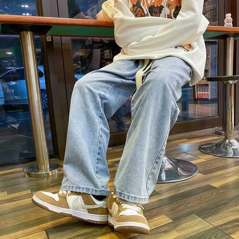 Herren Komfortable und modische Baggy-Jeans Nord Taschen