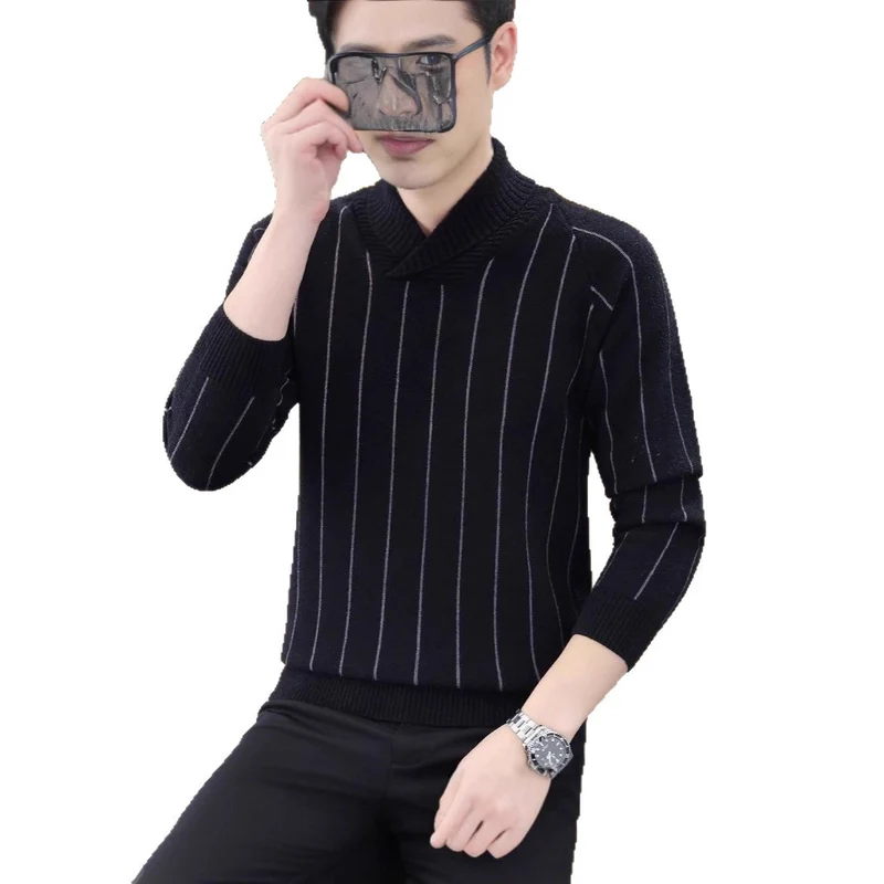 Herren Eleganter Feinstrickpullover Nord Taschen