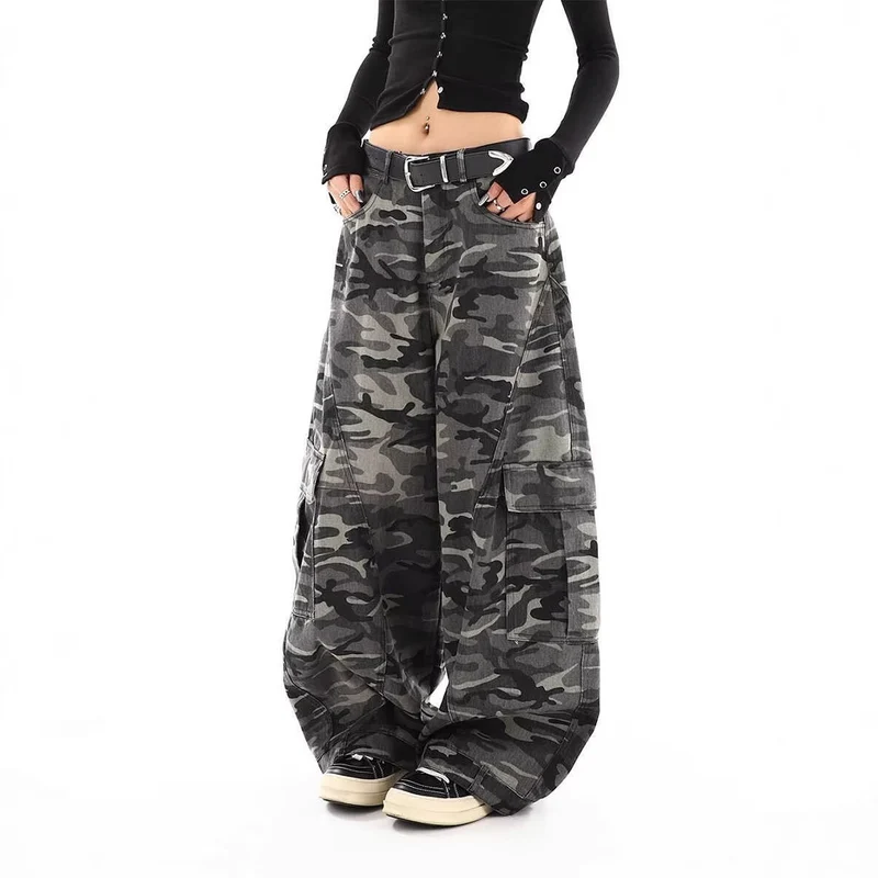 Herren Cargo-Hose im Camouflage-Design Nord Taschen