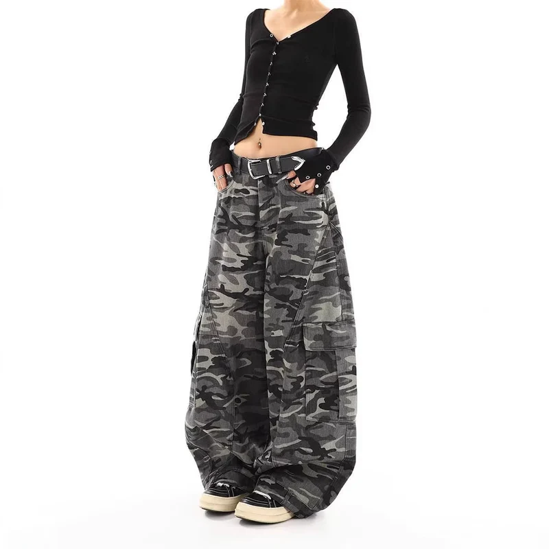 Herren Cargo-Hose im Camouflage-Design Nord Taschen