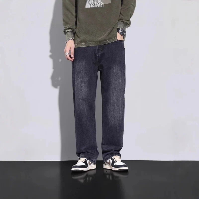 Herren Bequeme Weitgeschnittene Jeans Nord Taschen