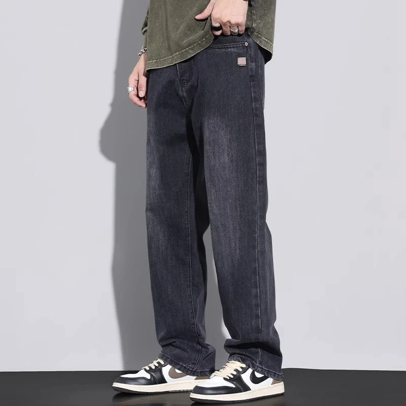 Herren Bequeme Weitgeschnittene Jeans Nord Taschen