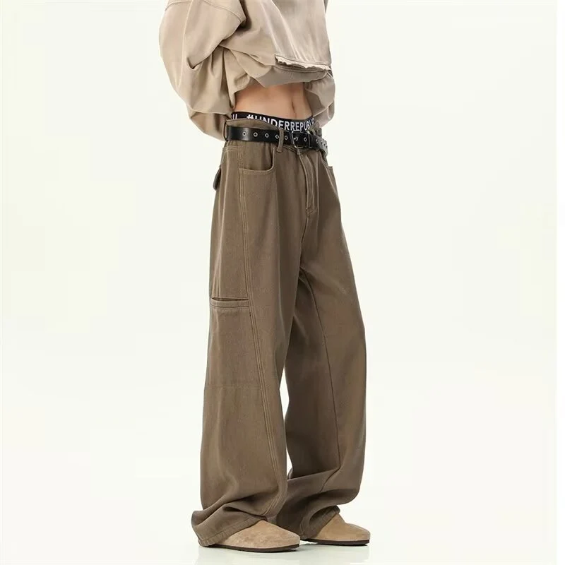 Damen Weitgeschnittene Utility-Hose Nord Taschen