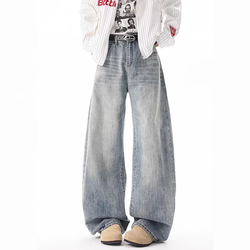 Damen Weitgeschnittene Jeans im Vintage-Stil Nord Taschen