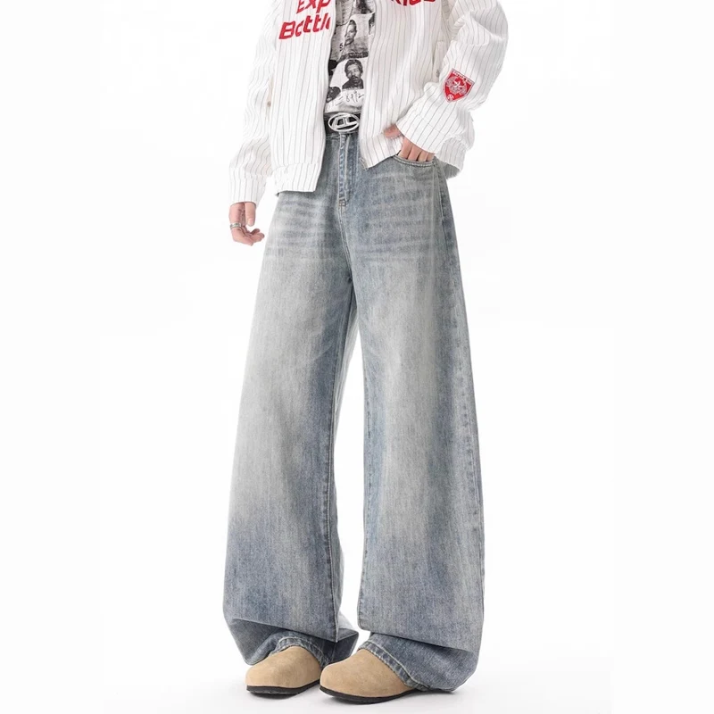 Damen Weitgeschnittene Jeans im Vintage-Stil Nord Taschen