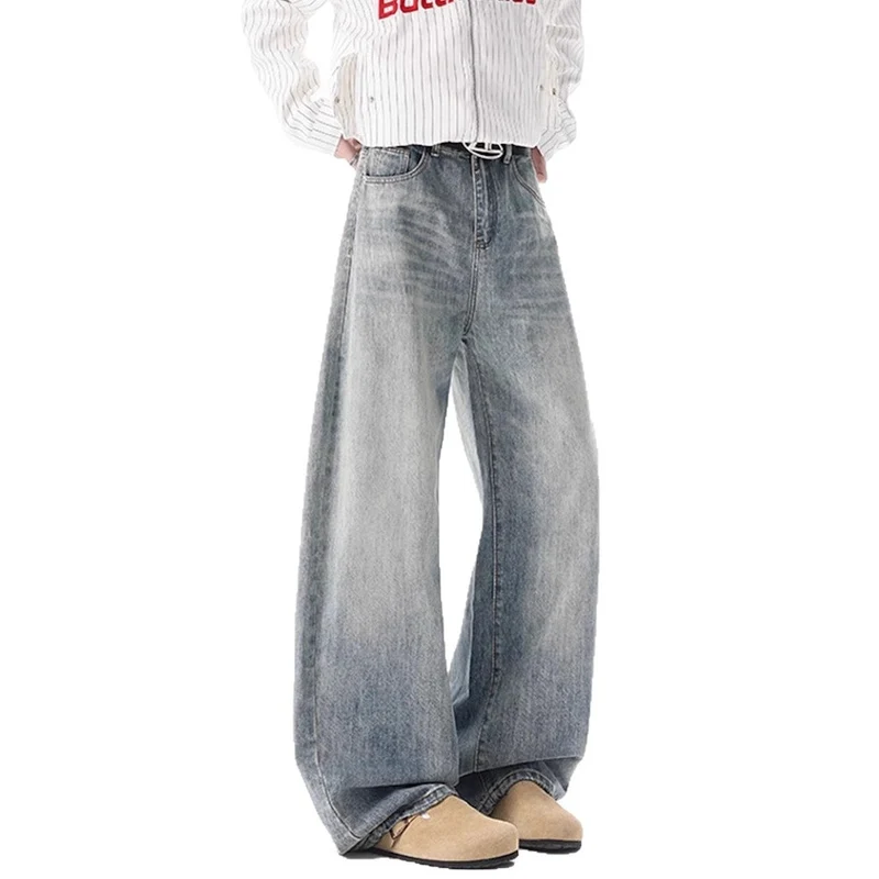 Damen Weitgeschnittene Jeans im Vintage-Stil Nord Taschen