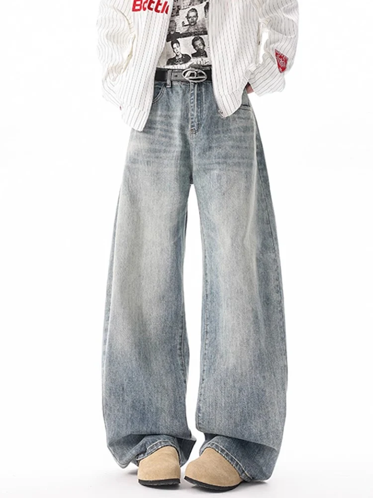 Damen Weitgeschnittene Jeans im Vintage-Stil Nord Taschen