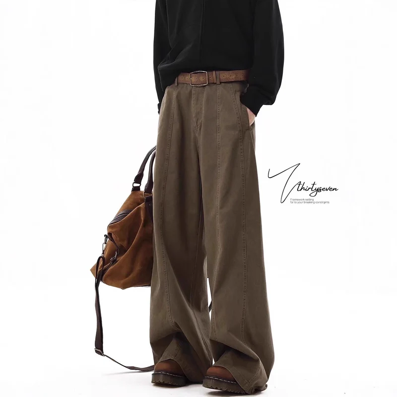 Damen Weitgeschnittene Hose mit Bundfalten Nord Taschen