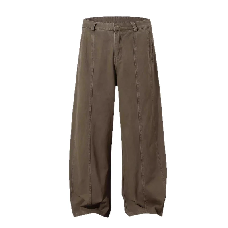 Damen Weitgeschnittene Hose mit Bundfalten Nord Taschen