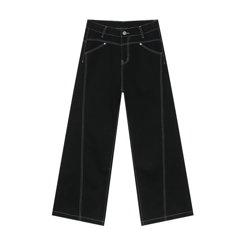Damen Weitgeschnittene Hochbund-Hose Nord Taschen