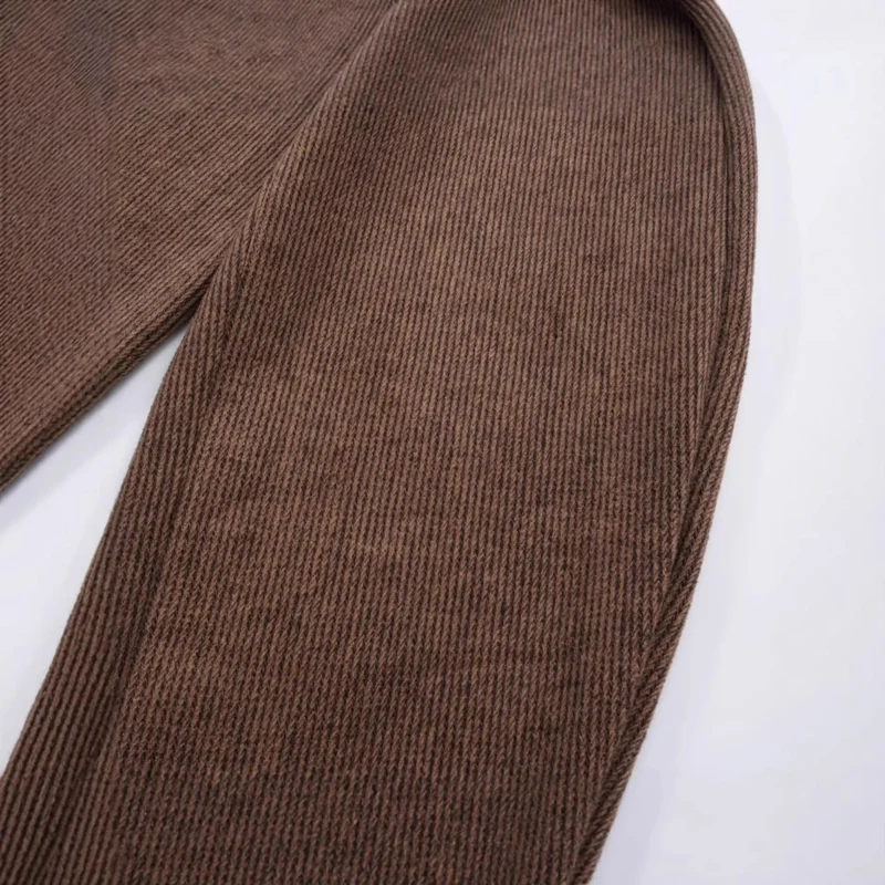 Damen Weitgeschnittene Cord-Hose mit elastischem Bund Nord Taschen