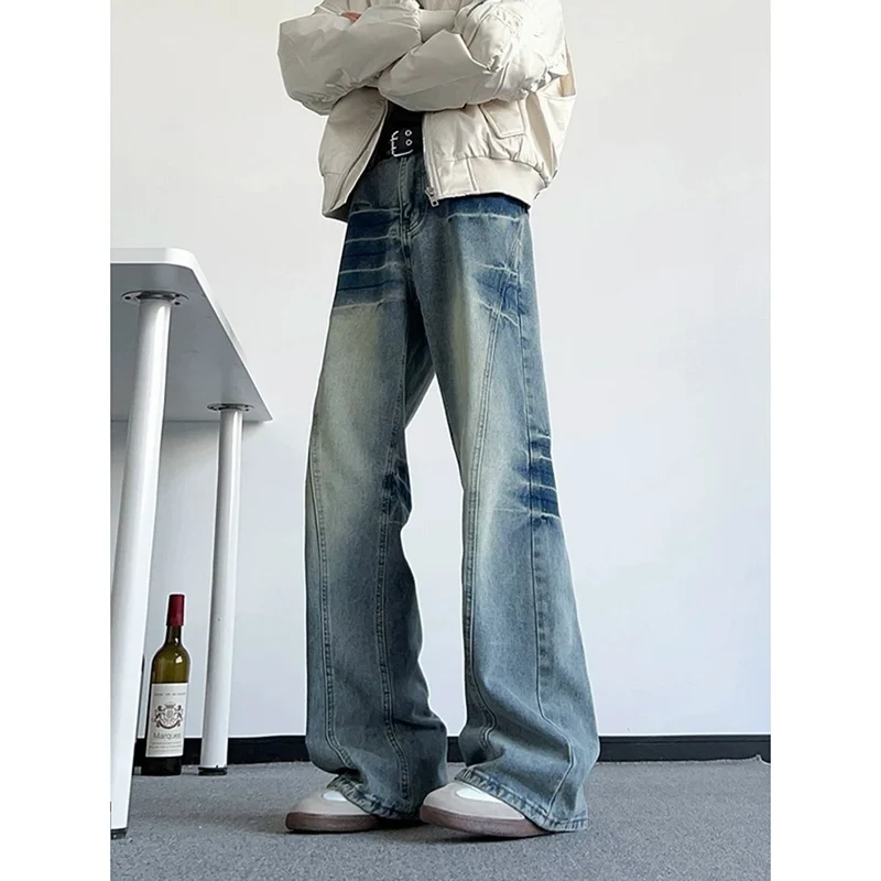 Damen weite Jeans im Vintage-Stil Nord Taschen